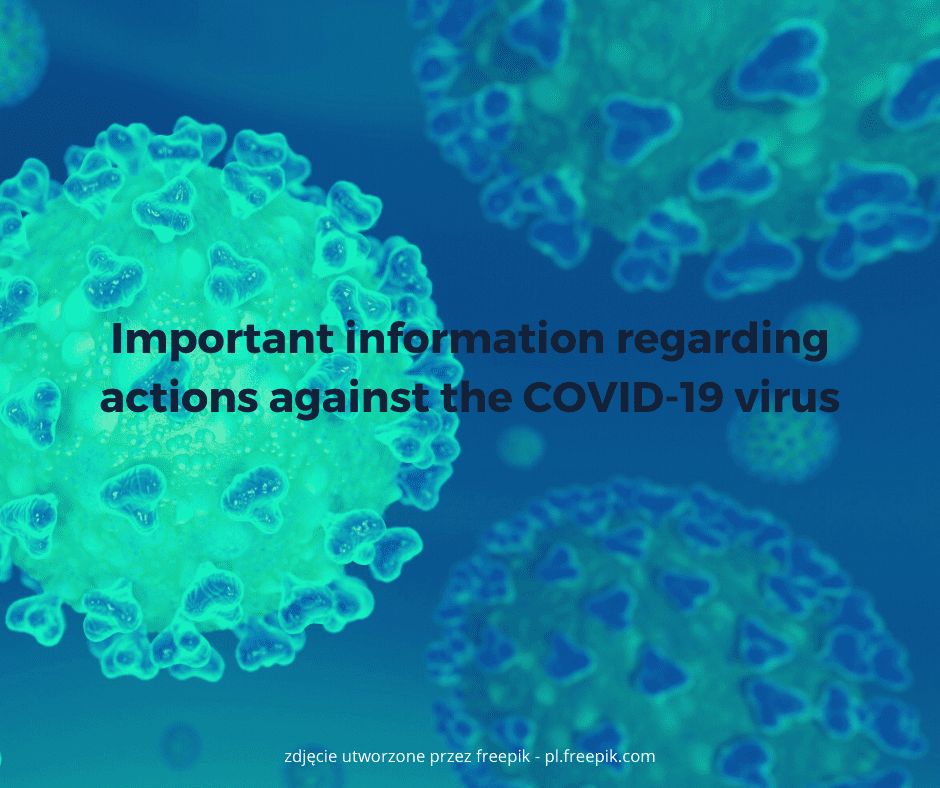 Information regarding actions against the COVID-19 virus
